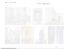 Tablet Screenshot of evyjokhova.co.uk